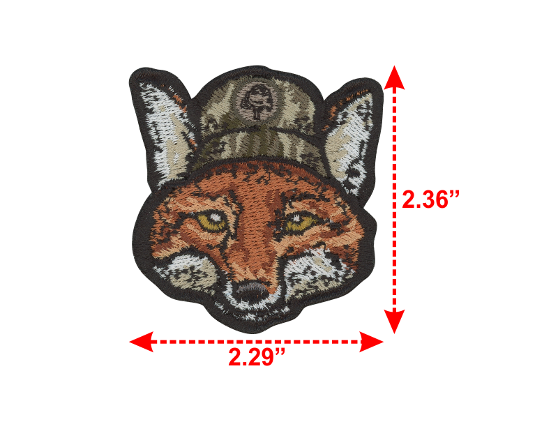 As an official manufacturer for Mossy Oak, it was a privilege to work on the iconic Mr Fox artwork – Embroidered Patches