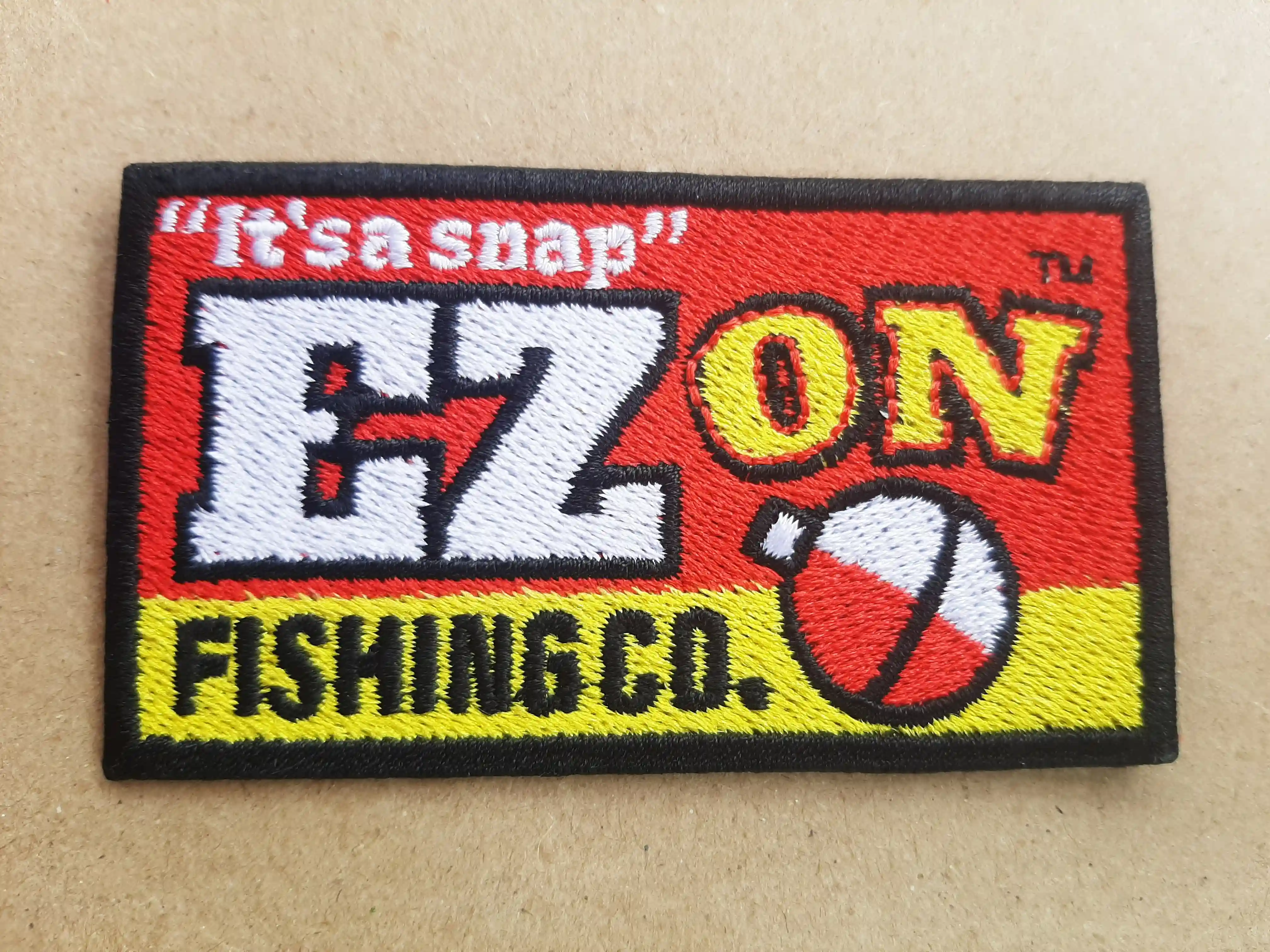 Boost your brand’s appeal with high-quality, vibrant custom embroidery that brings vintage logos and bold text to life. Perfect for corporate merch and uniforms – Embroidered Patches