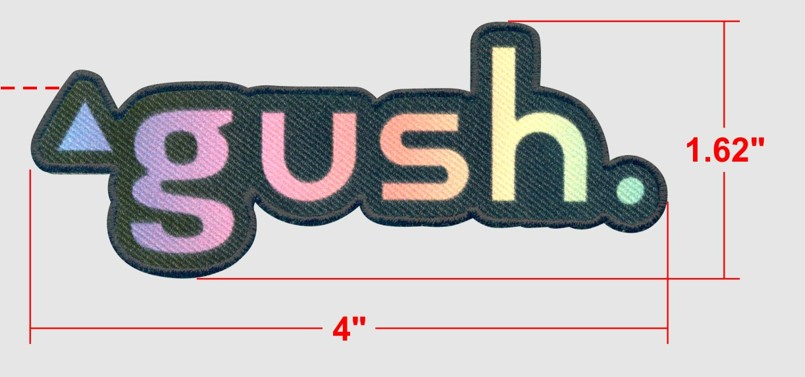 Gradient Blending Effect Quality Satin Border – Sublimated Patches