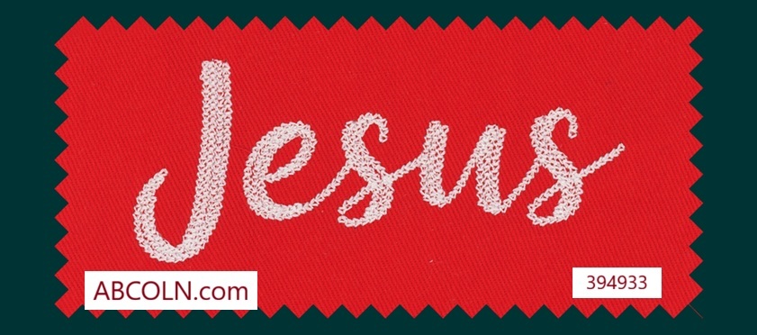 Unique Effect Digitizing Brand High End Text Jesus Commercial Embroidery Machine native Pulse PXF Melco Design Shop Pro Official Wireframe Special For Caps Bags Merch